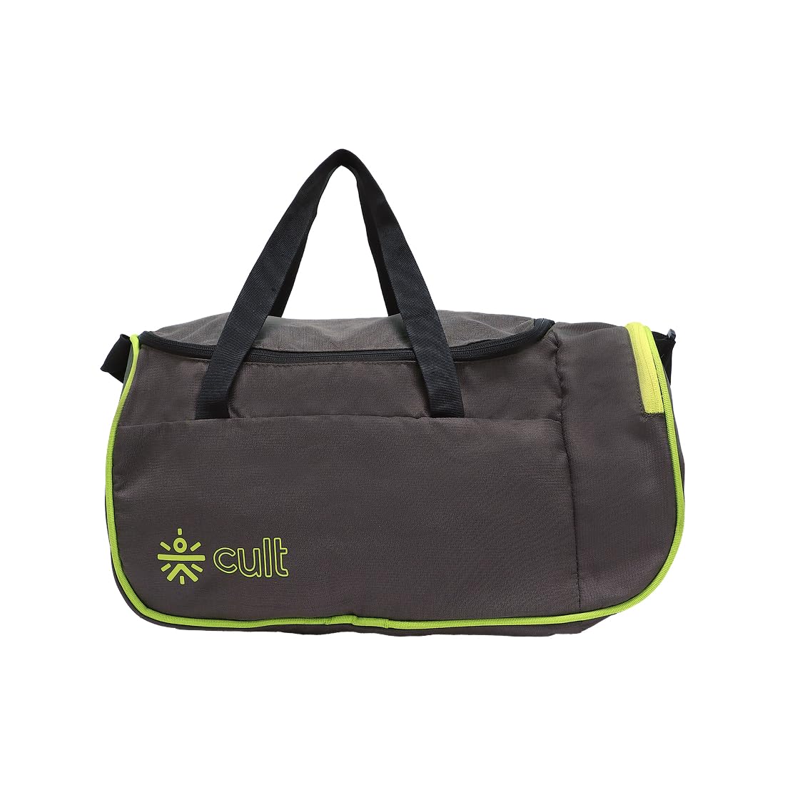 Unisex Duffle Bag 25L – Lightweight, Water-Repellent & Durable Gym and Travel Bag with Adjustable Shoulder Strap, Side Pocket & Strong Zippers – Olive