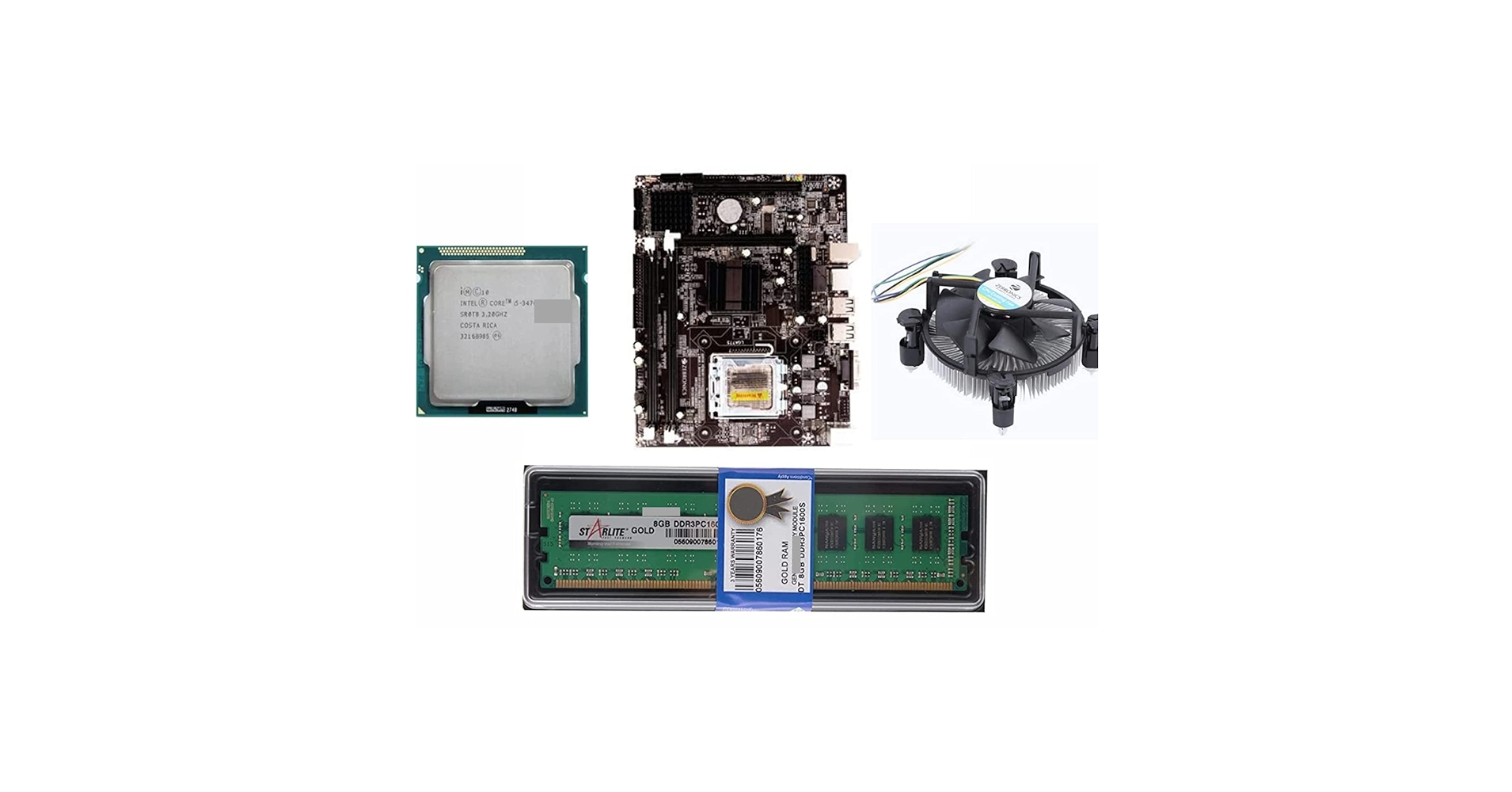 Amazon.in: Buy Thunderz H61 Chipset Motherboard Combo Kit