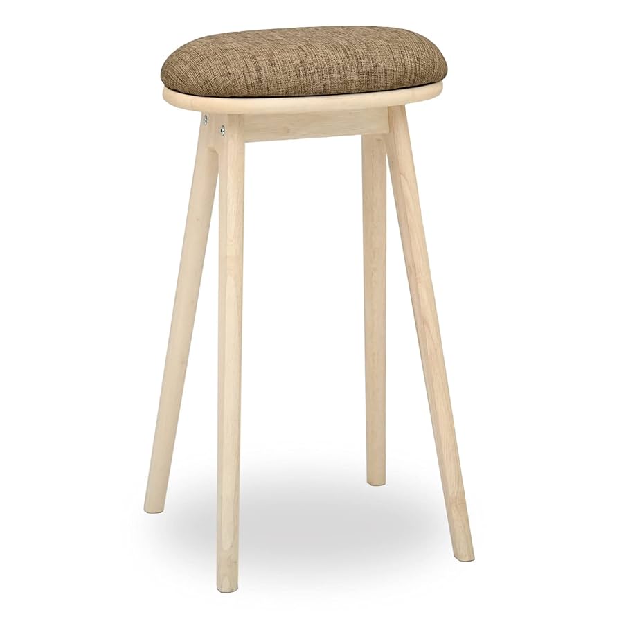 moca company clore 木製 ハイスツール クッション付き 高さ64