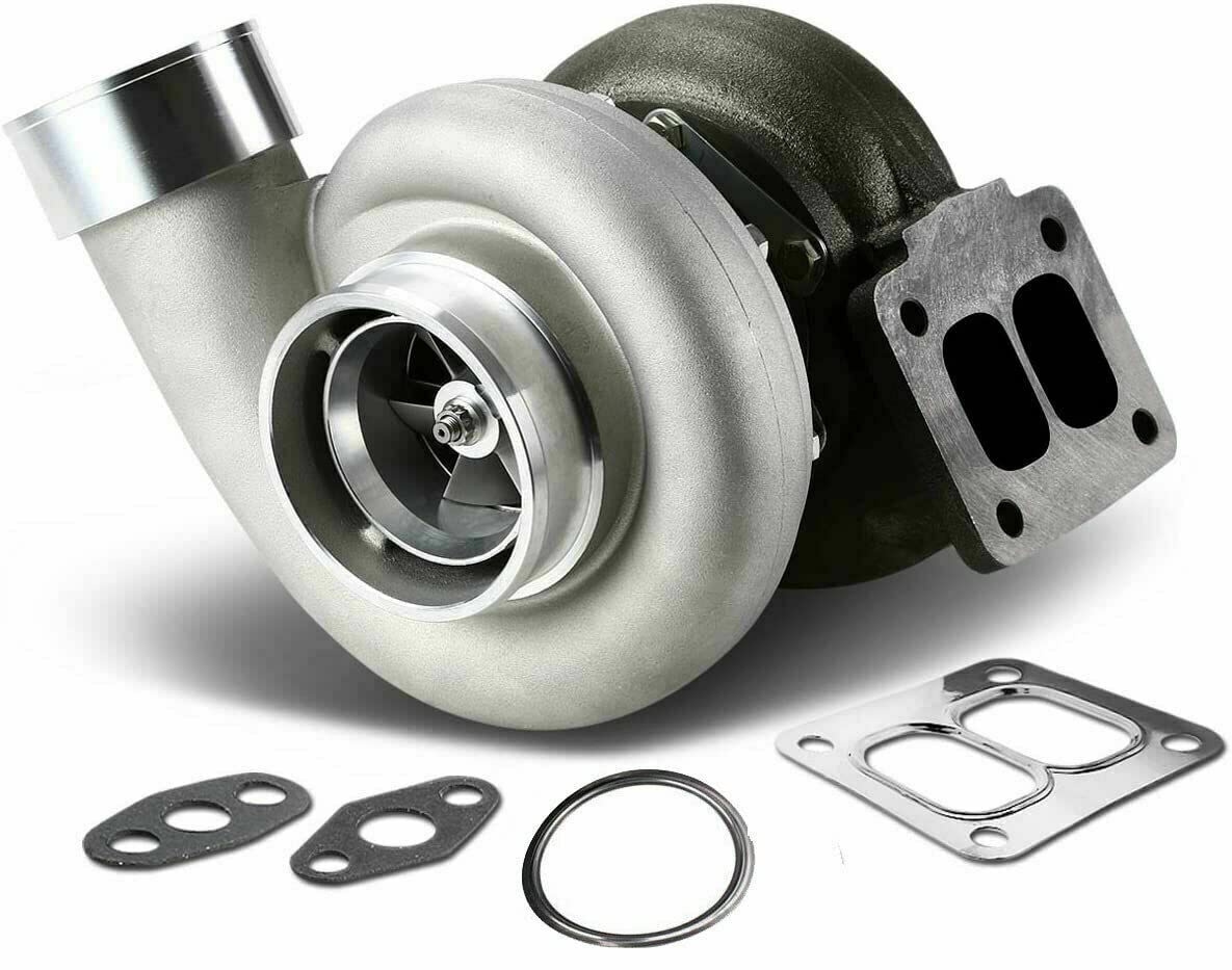 GT45 Turbo Charger 1.05 A/R 98mm T4 4 Bolt V-Band 600-800HP Huge Boost Universal Turbocharger for 4.