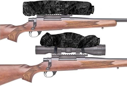 Miniatura 16 de Alpine Innovations Slicker NX y NX2 Cubierta para Mira de Rifle de Caza Tamaños: Mediano se ajusta a 12"- 17", Grande se ajusta a 14"- 20