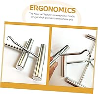 Vista 3 de Herramienta de raqueta de bádminton Gancho de cuerda de bádminton Gancho de cuerda de tenis Kit de reparación Herramientas Máquina extractor