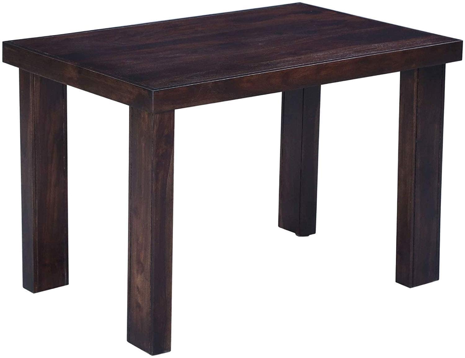 RoseWoodZone Solid sheesham Wood Dining Room Sets Dining Table Set for Home Living Room Furniture (2 Seater (Urbon), Walnut) 1