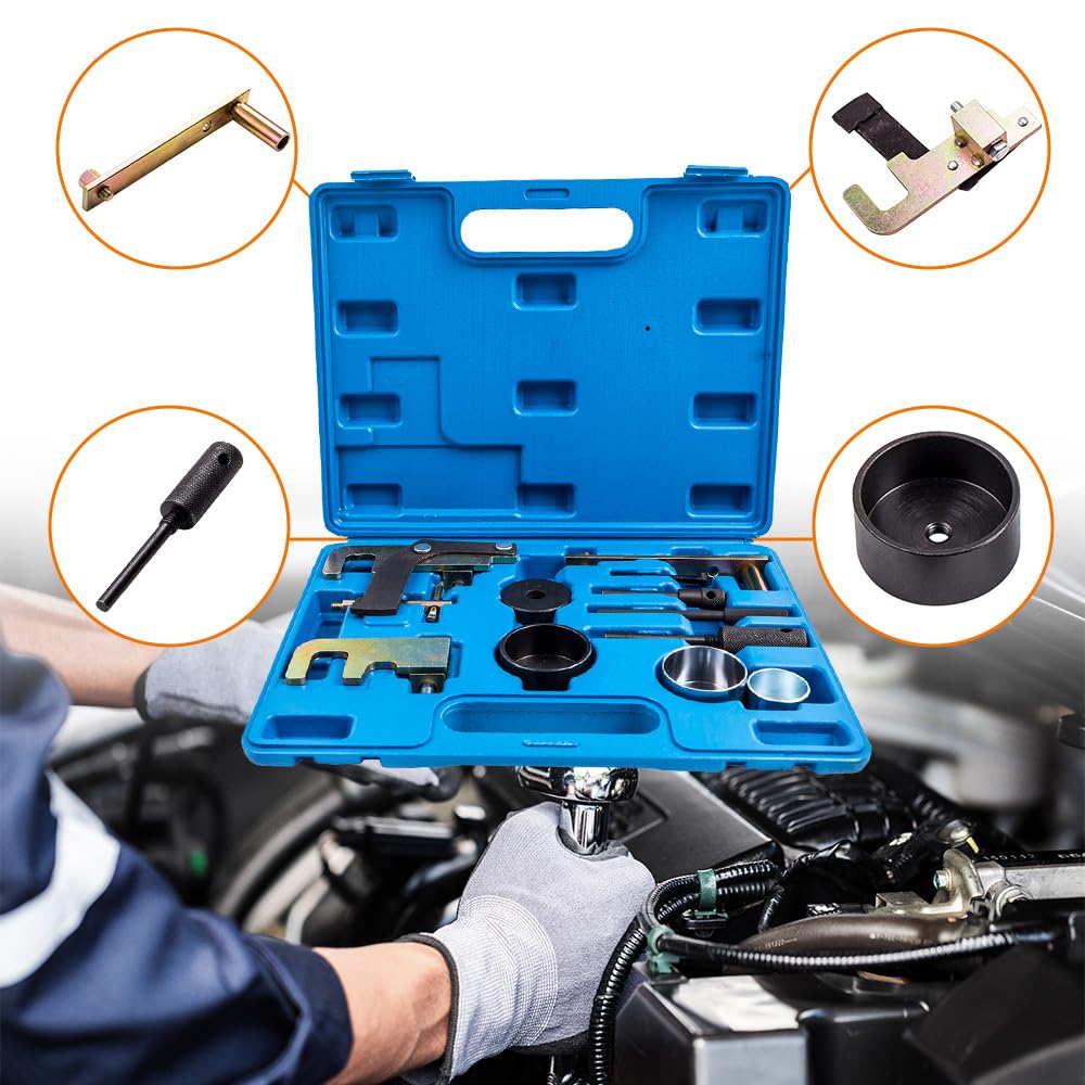 maXpeedingrods Motore Tempismo Impostazione Bloccaggio Kit per Renault per Nissan per Opel 1.5 1.9 DCI K9K F9Q G9T G9U 2.2 2.5 dCi/Di/DTi/CDTi MOT1538 MOT1537 MOT1054 KM6205
