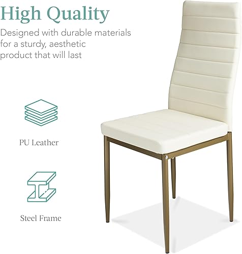 Miniatura 3 de Best Choice Products Juego de comedor de cristal de 5 piezas, muebles de mesa de cocina modernos para comedor, comedor, compacto que ahorra espacio