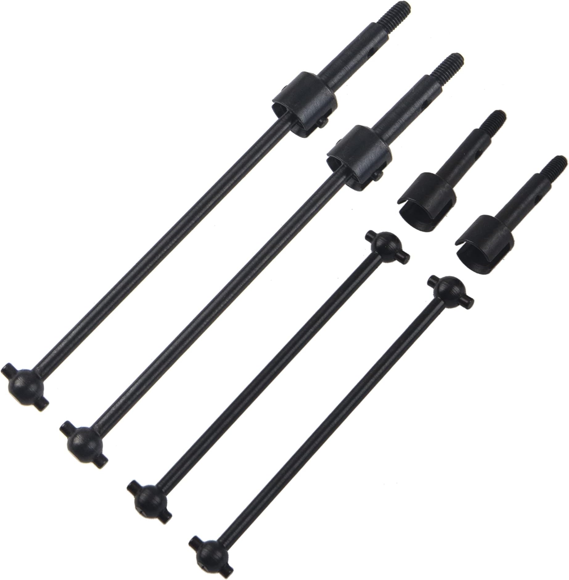 Share Goo Steel Drive Shaft & Wheel Stub Axle Dogbones Adapter Axle Hub Compatible with WLtoys 144001 1/14 RC Car Buggy Upgrade Parts