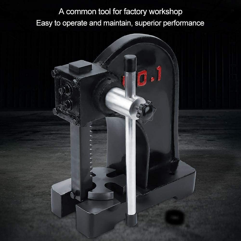 Arbor Press Punch,1 Ton Arbor Press Heavy Duty Manual Desktop Hand