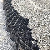 ViolaDresses Geocell Tragbarer Kiesstabilisator für Schwere Lasten, Unterbau-Geocell-Gitter-Pflaster für Auffahrt, Erosionsschutz-Geogittersystem für Den Außenbereich (Size : 2mx7m (6.6ftx23ft))