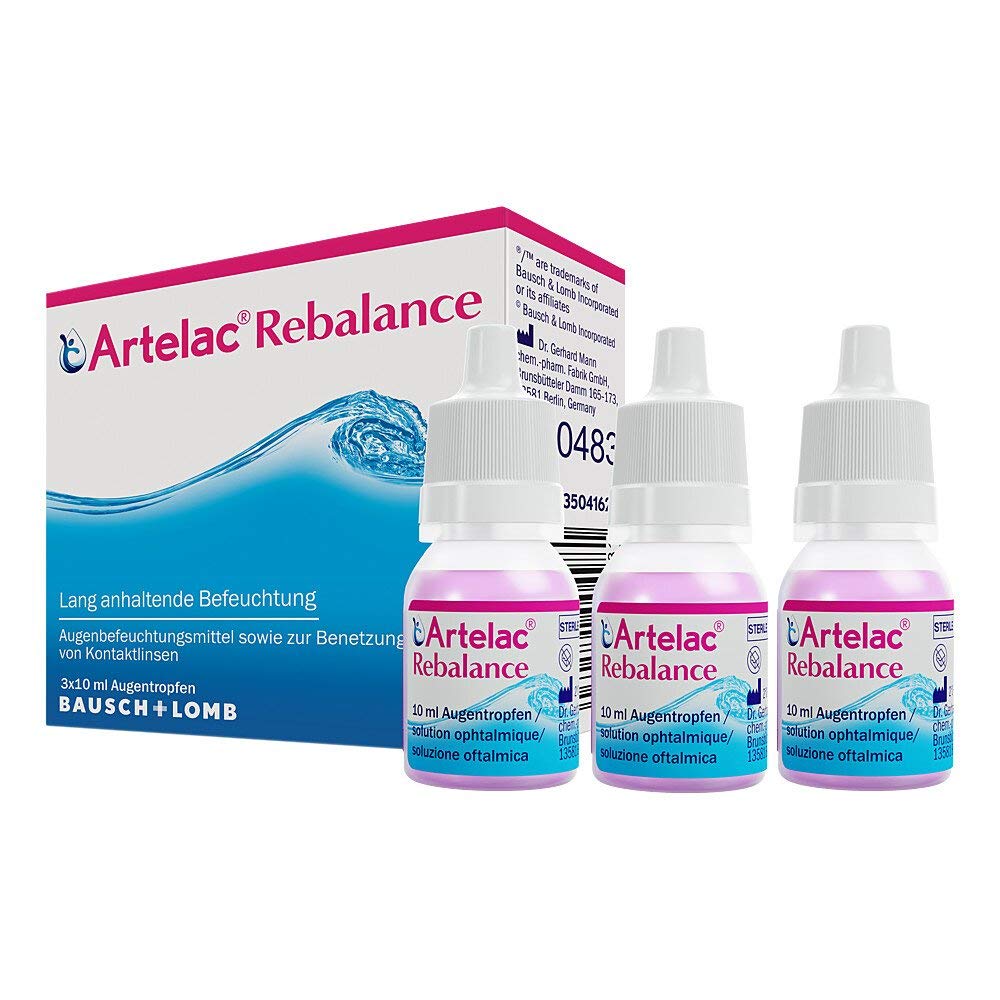 ARTELAC Rebalance Augentropfen 3X10 ml