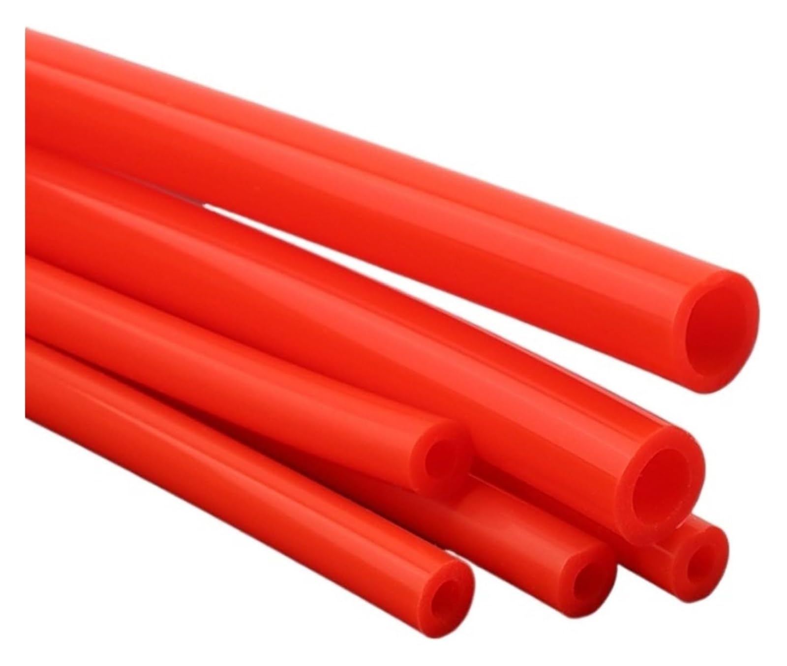 Rubber Hose, Red Food Grade Silicone Tube Multiple Sizes 1/3/5/10m(5m,ID 14mm x OD 18mm)
