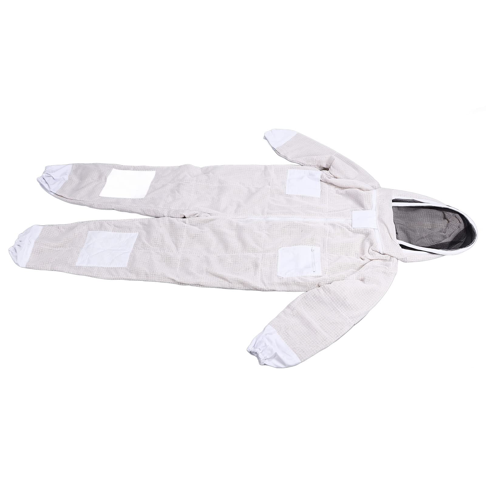 Tuta da ape siamese professionale ventilata con cerniera per apicoltore, e leggera, adatta per le stagioni autunnali e invernali (XXL)