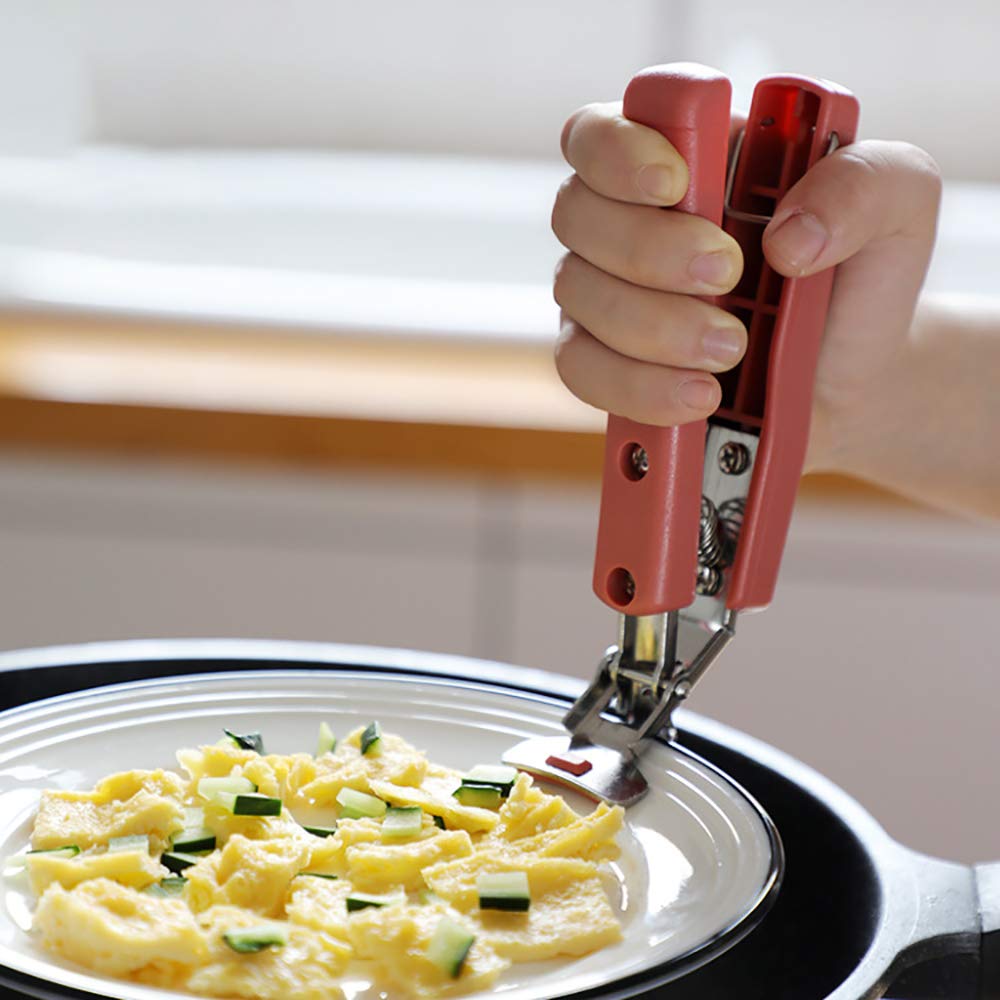 Pinza Antiscivolo, Attrezzo da Cucina, Supporto per Scodelle, Pinza per Piatti, Pinza per Pinze, Piastra per Piatti Caldi, A