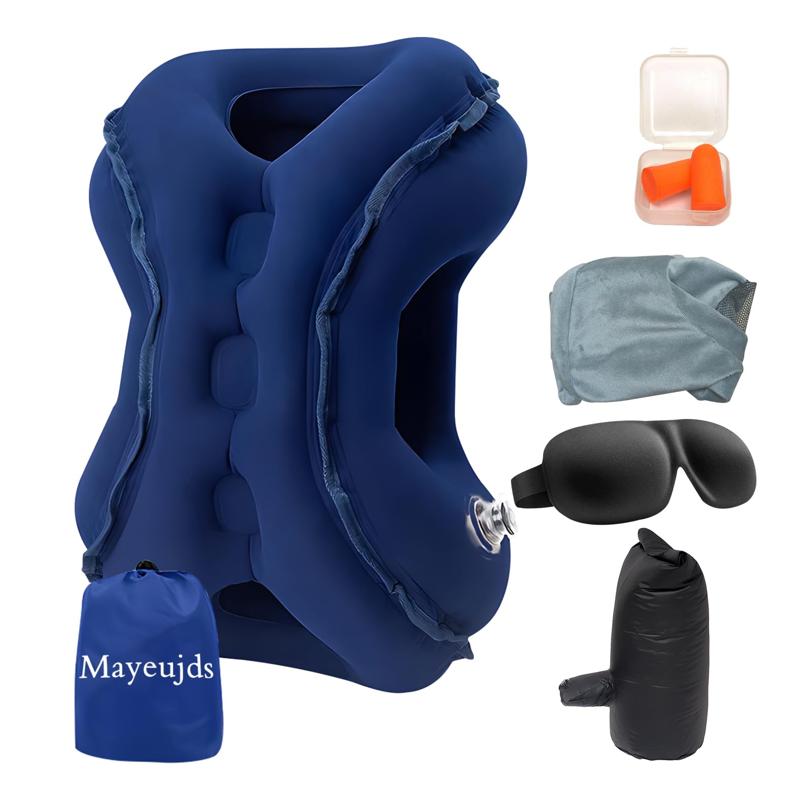 Cuscini da viaggio 、 I cuscini per il collo da viaggio appena aggiornati forniscono un supporto perfetto per la testa e il collo, evitando dolori al collo e alle spalle. Viene fornito con