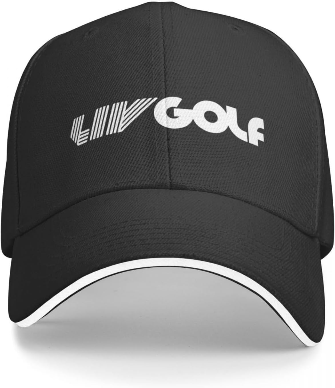 VIDOJI Baseball Cap Golf Tournament Liv Baseball Caps Accessories Vintage Snapback Cap Unisex Outdoor Golf Adjustable Fit