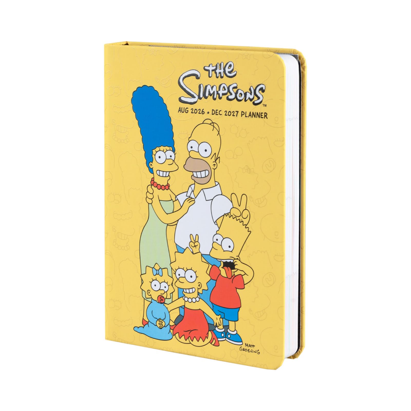 Grupo Erik Pocket Academic Diary 2026-2027 Week to View - The Simpsons Gifts | A6 Academic Planner 2026-2027, Back to School Diary 2026 2027 Week View, Weekly Planner A6 | Simpsons Stationery Gifts