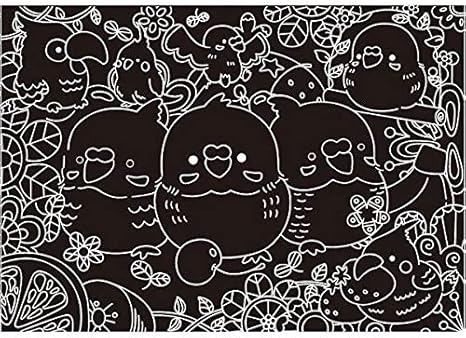 Amazon スクラッチアート アニマルドリーム スクラッチペン付 ペーパーアート 通販