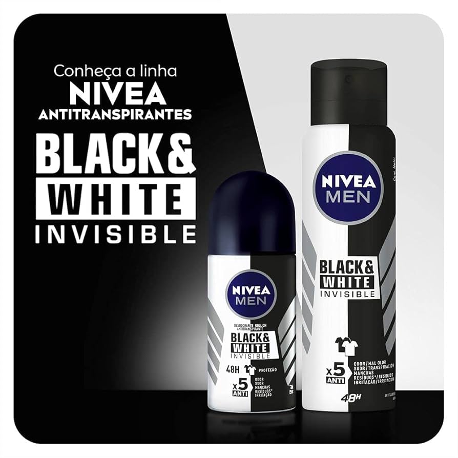 NIVEA Black & White Invisible 15本 NIVEA Black & White Invisible 15本 Amazon.co.jp: Nivea