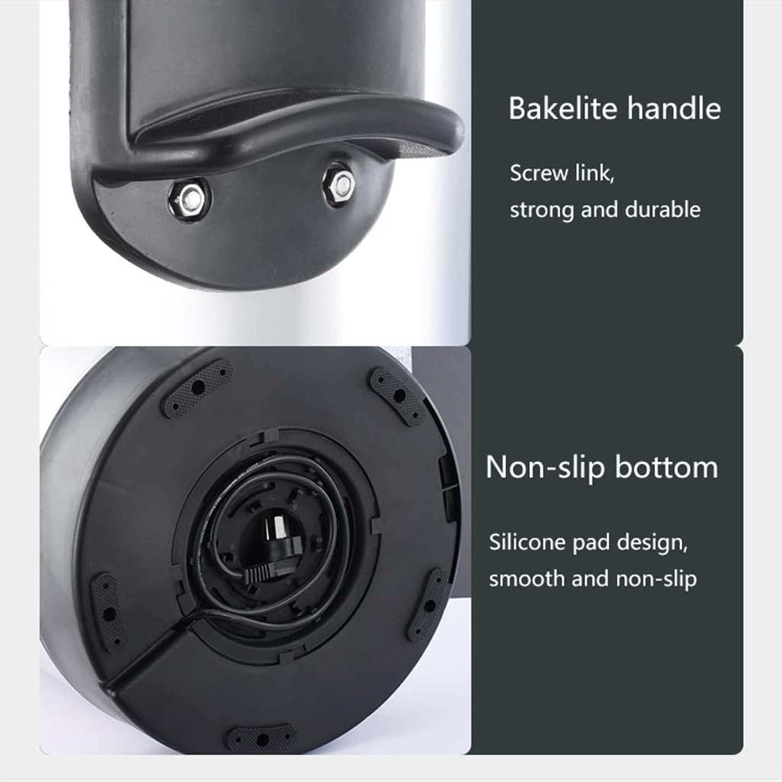 ZMIN Dispenser per Caldaia dell'Acqua, urna per l'acqua del tè per Catering elettrica istantanea Commerciale in Acciaio Inossidabile,A,50L