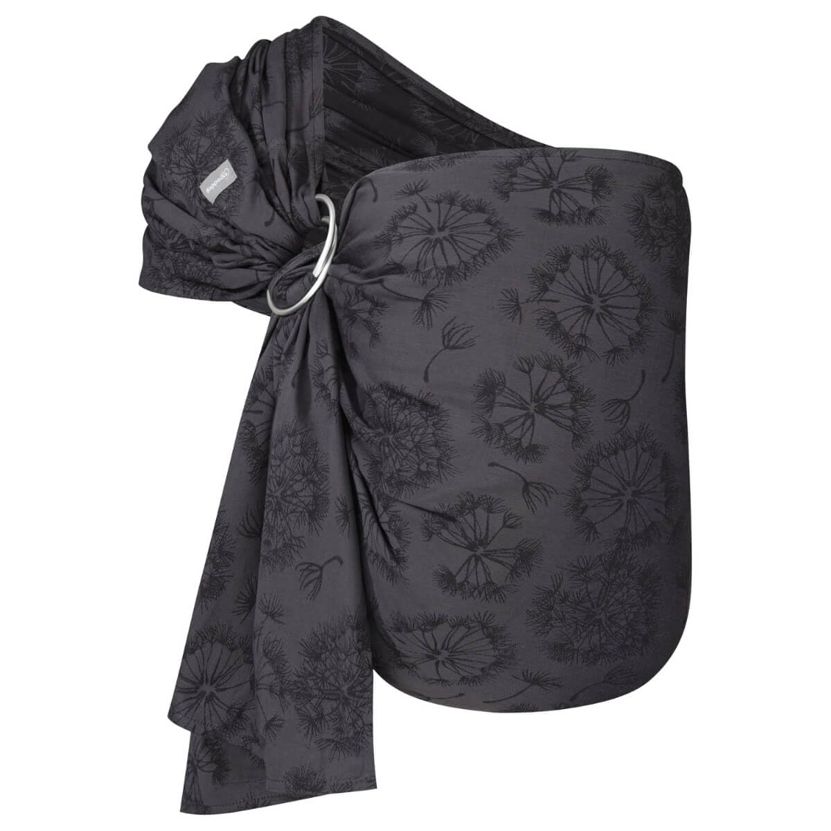 Hoppediz Ring-Sling, Baby-Tragetuch ab Geburt, 100 % schadstoffgeprüfte Baumwolle, Design Chicago