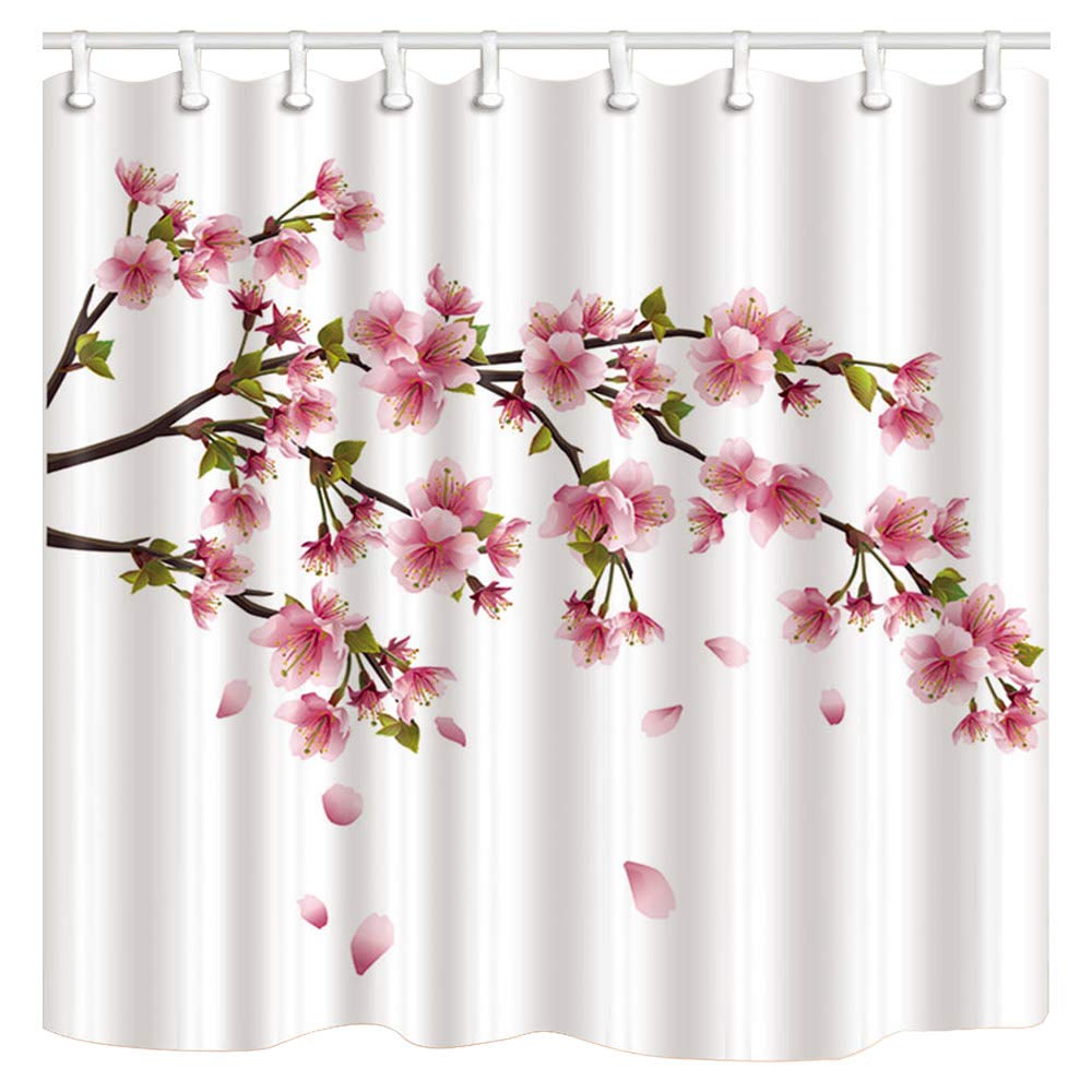 Cherry Blossom Shower Curtains Curtains & Drapes