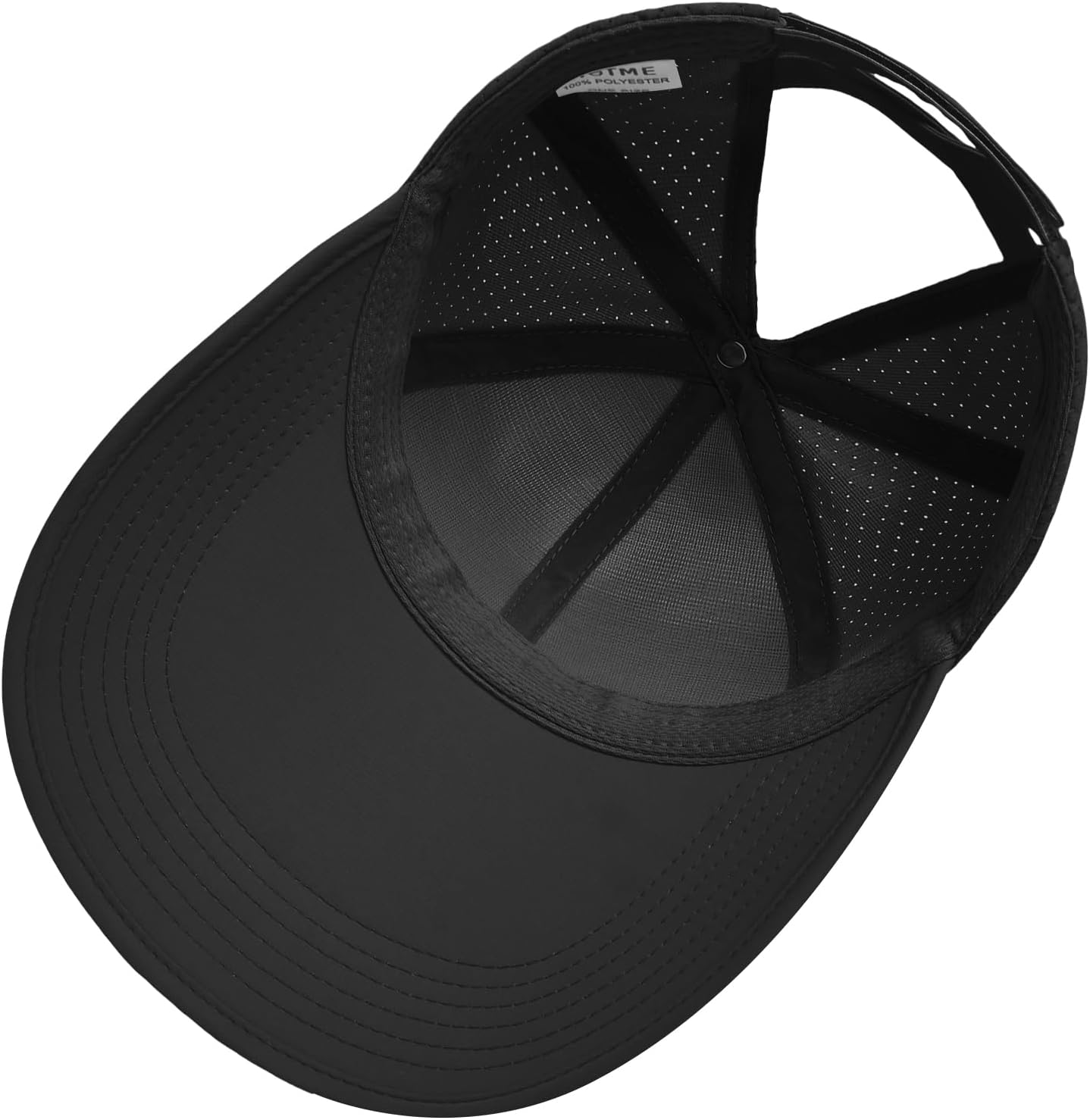 Women's Wide Brim Sun Hat with Adjustable Ponytail, UV Protection, Packable Beach Hat for Hiking, Fishing, Outdoor Activities - Image 5