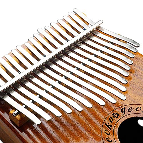 WGOEODI 17Key Thumb Piano Kalimba, Corps en Acacia en Bois Massif Kalimba Thumb Piano Percussion Instrument de Musique… - Les Beatles, Paul McCartney, John Lennon, RIngo Starr, George Harrison WGOEODI 17Key Thumb Piano Kalimba, Corps en Acacia en Bois Massif Kalimba Thumb Piano Percussion Instrument de Musique… – Image 5