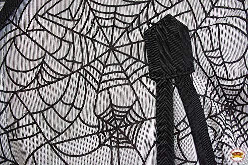 Image of Mesh Bug Fly Sheet for Horses with UV Protection - Spider Print by HILASON