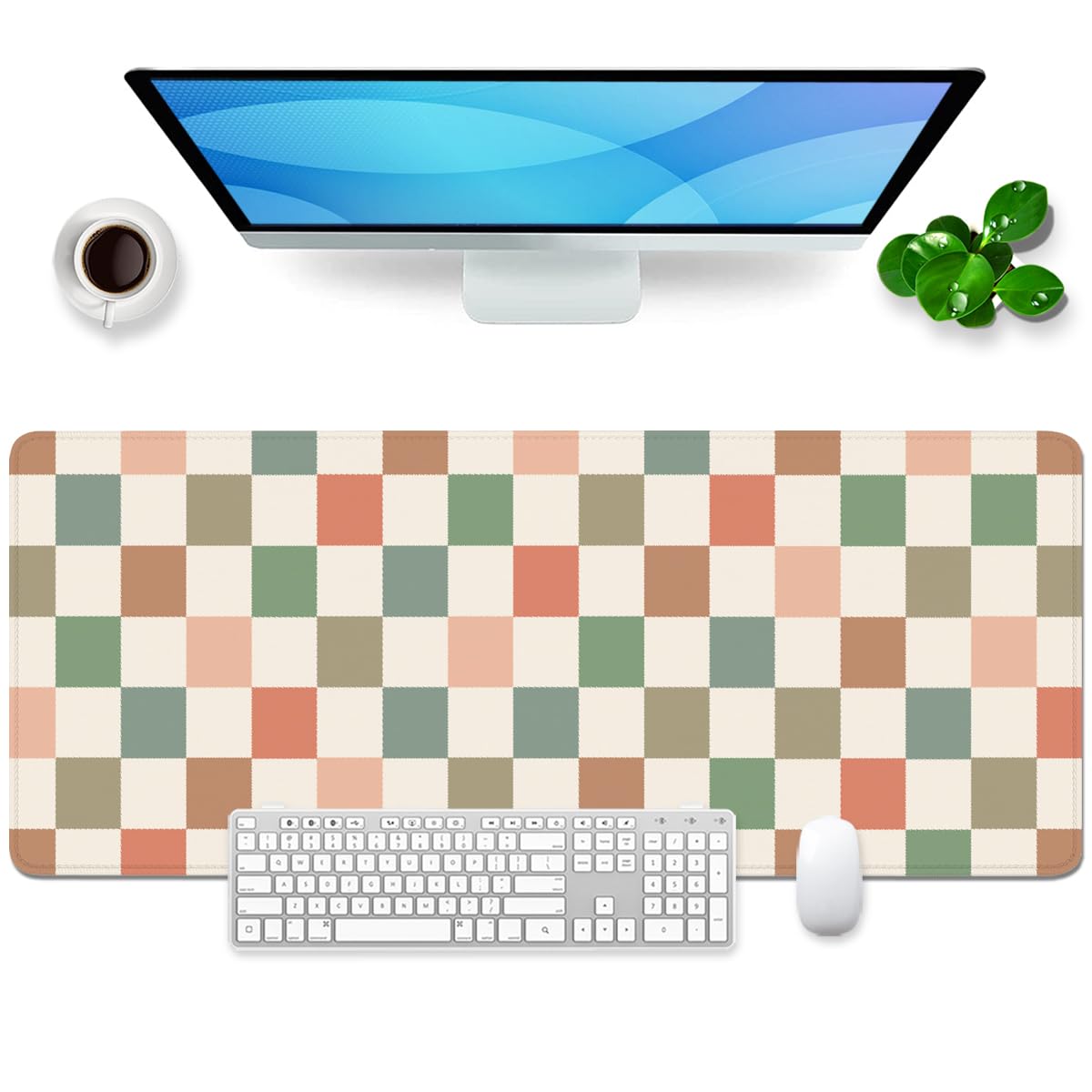 Mauspad xl Gaming Mousepad Desk Pad Groß Desk Mat Bürozubehör Schreibtischunterlage