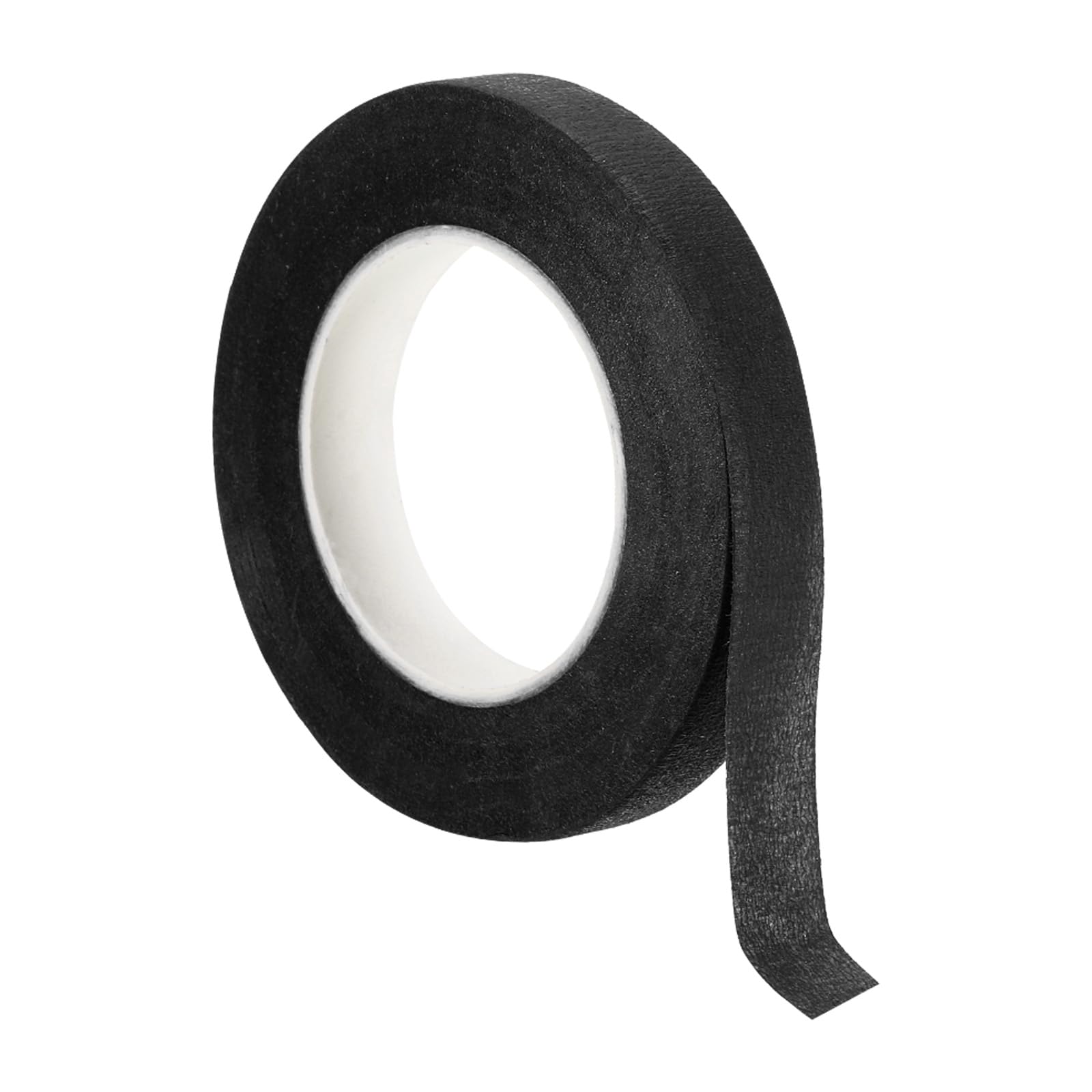 PATIKIL 30 Yard Floral Tapes, Florist Tape Crepe Paper Flowers Bouquets Tapes Waterproof for Flower Stem Wrapping, Black (27 Meters)