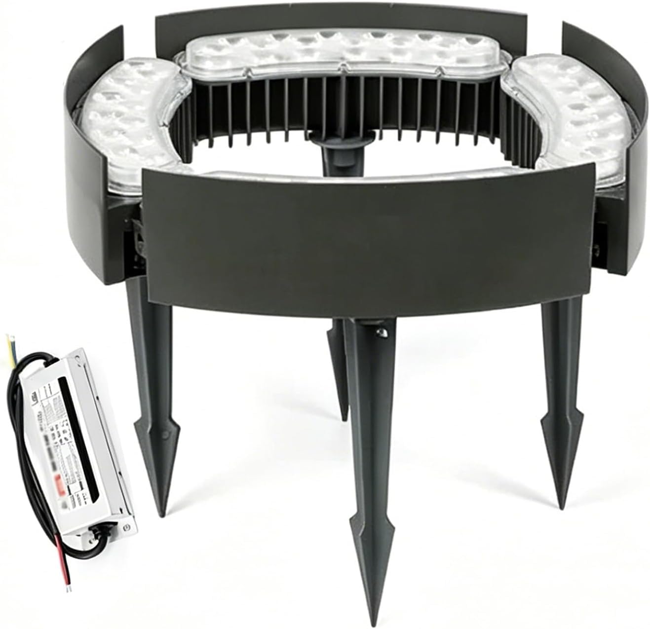 k3Mq9Rw Solar Tree Lights 24V DC LED Tree Ring Lights, Suitable For Decorating Commercial Palm Trees(Rgb,4 Packs)