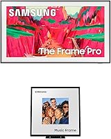 Vista 26 de Samsung Clase de 32 Pulgadas QLED The Frame Serie LS03C, Quantum HDR, Modo Arte, Pantalla Mate Antirreflejo, Soporte de Pared de Ajuste Delgado