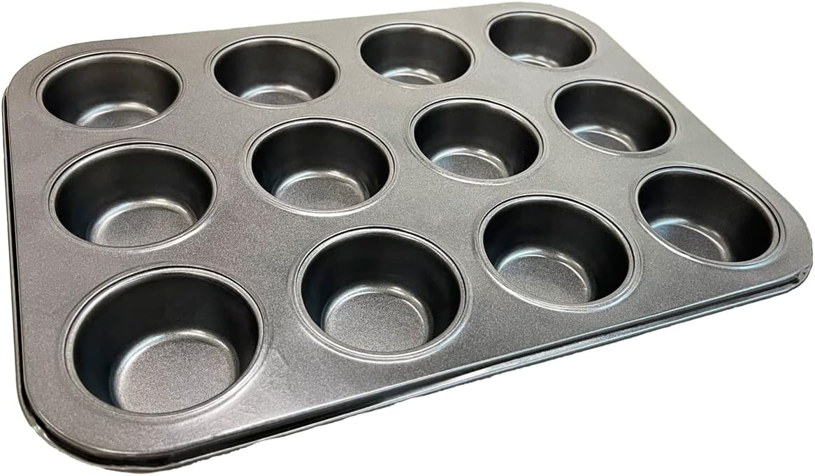 Forma Para 12 Cupcakes Em Aço Carbono Com Antiaderente 35 X. Veja Isto! 1 61Hhdvvna6L. Ac Sl1200
