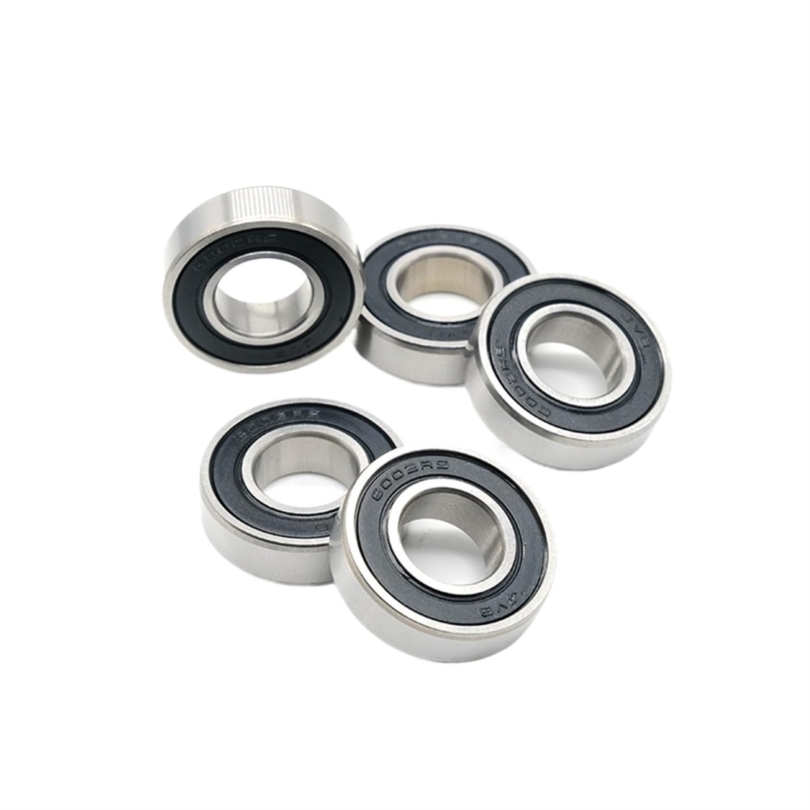 Lot de 5 roulements de pédalier et pièces de rechange ABEC-7 6002RS 15 x 32 x 9 mm