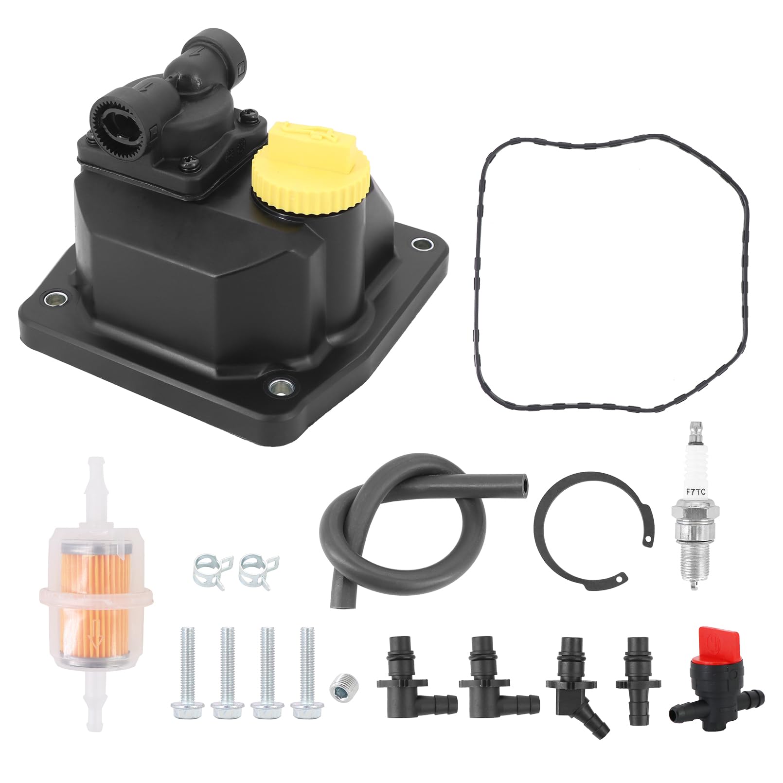 Tektall24 559 02-S Fuel Pump for Kohler CH18 CH19 CH20 CH21 CH22 CH23 CH24 CH25 CH640 CH670 CH680 CH682 CH730 CH740 CH742 CH752 CH750 ECH630 ECH650 ECH680 ECH749 ECH730 ECH740 Engine # 24 559 10 S