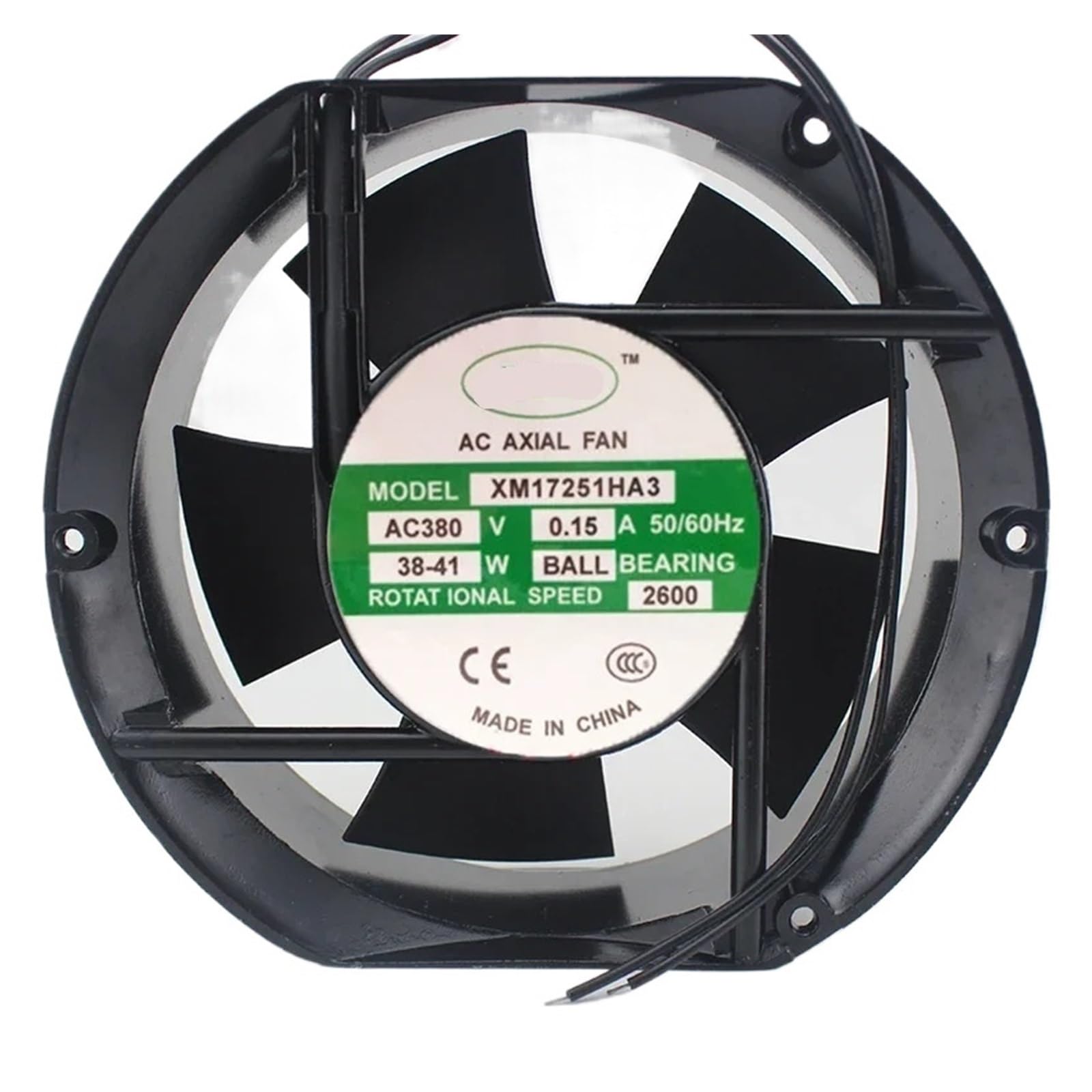 GJEXXPTST Fan XM17251HA3 380V 0.15A Cooling