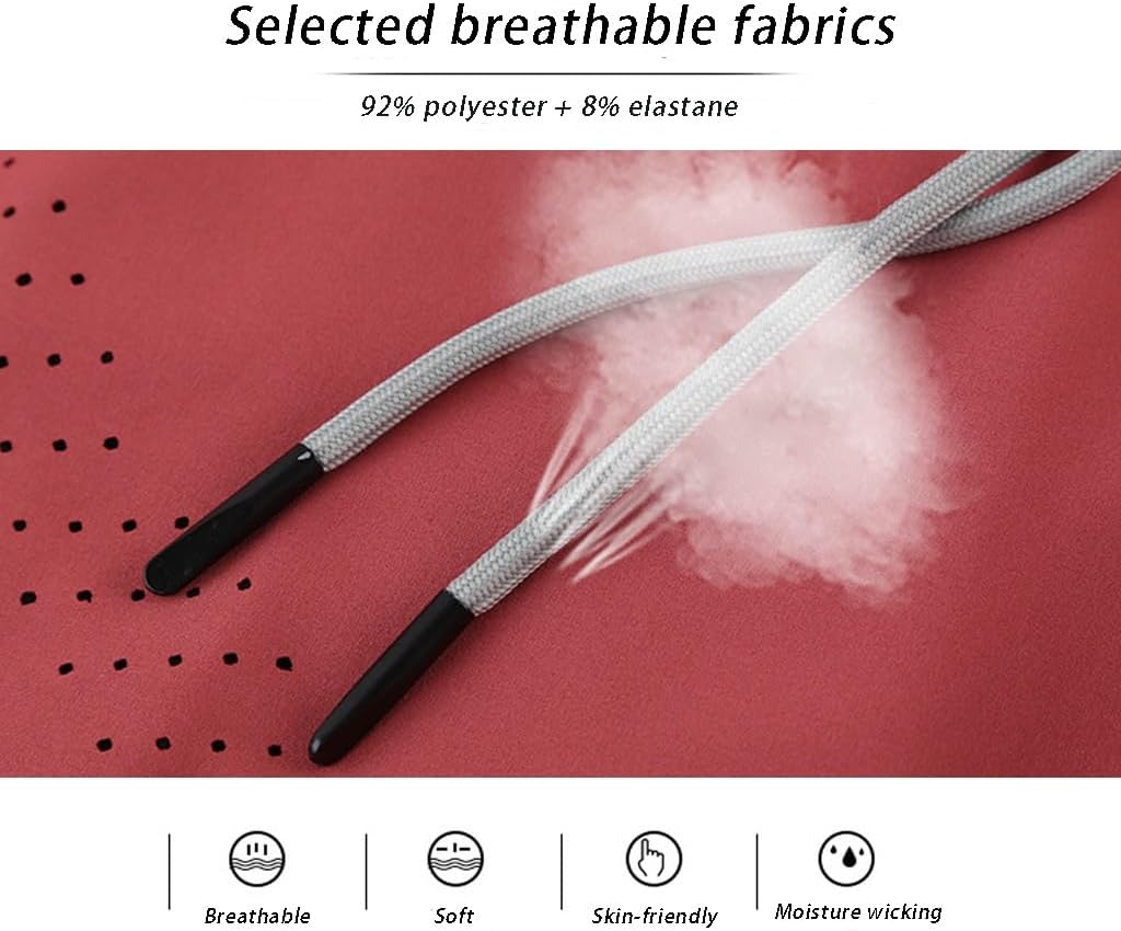 Mens 2 in 1 Athletic Running Shorts, Workout Gym Athletic Shorts for Men Quick Dry Shorts with Pockets