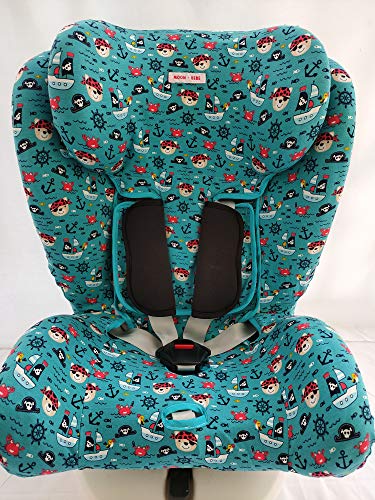 MOON BEBE FUNDA PARA Star Ibaby   Silla de coche grupo 0+/1/2/3 Baby Auto Fix Noe (verde)