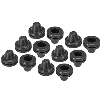 MECCANIXITY Rubber Grommets ID 0.35