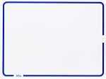 Hilroy Double Sided Dry Erase Lap Board Kit, Includes 2 Markers and Eraser, 12"x 9", White (6447415847)