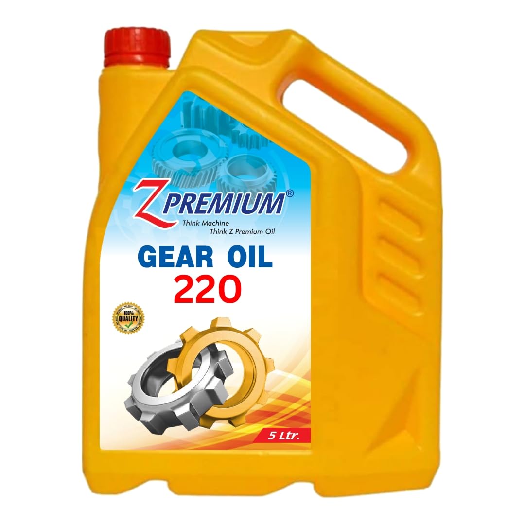 Gear Oil ISO 220 – Heavy Machinery Gear Boxes & Gear Drives | Hydraulic Systems | High Thermal Stability & Corrosion Protection | Mining & Industrial Equipment | Superior Wear Resistance