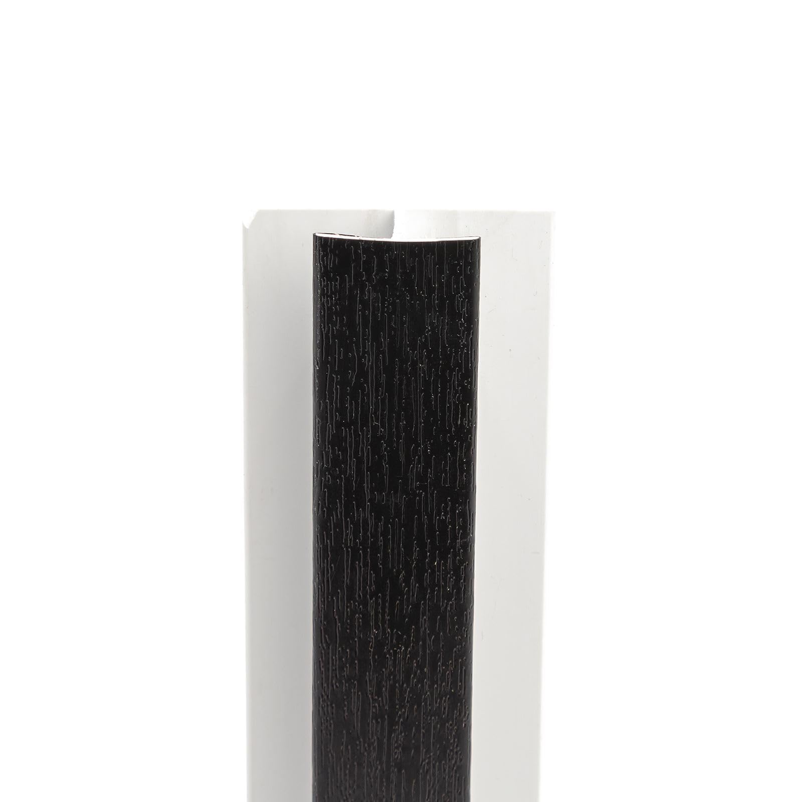 Truly Pvc Limited Black Ash Shiplap Cladding Board H-Section Joint Trim (2.5M)