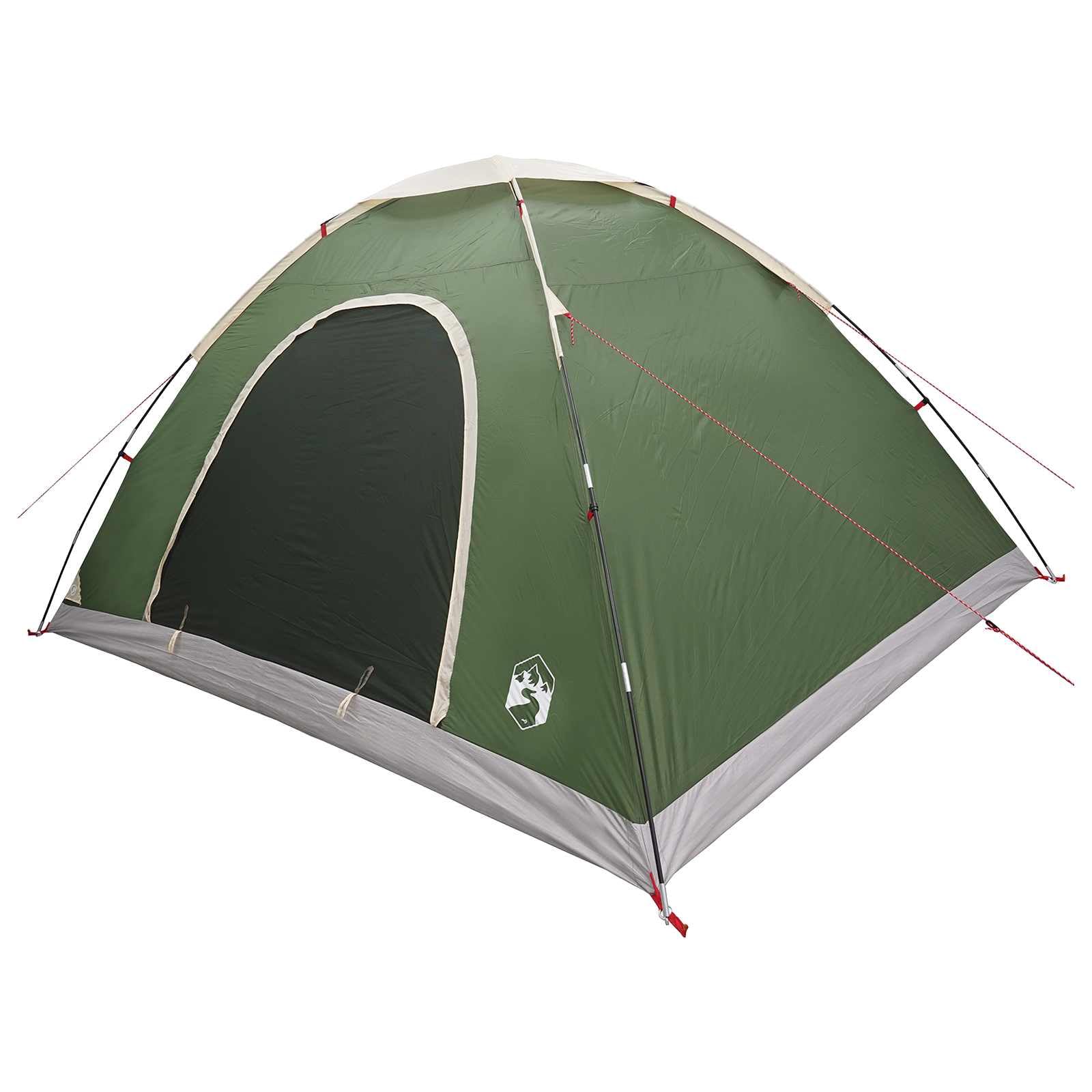 Tente de Camping Polyester Impermeable Vert 275 x 215 x 125 cm
