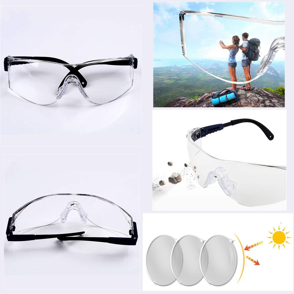 Safetyear 曇り止め安全ゴーグル メンズ 紫外線保護保護ゴーグル 密閉保 Amazon | [kzr] 保護めがね セーフティグラス 安全メガネ 安全