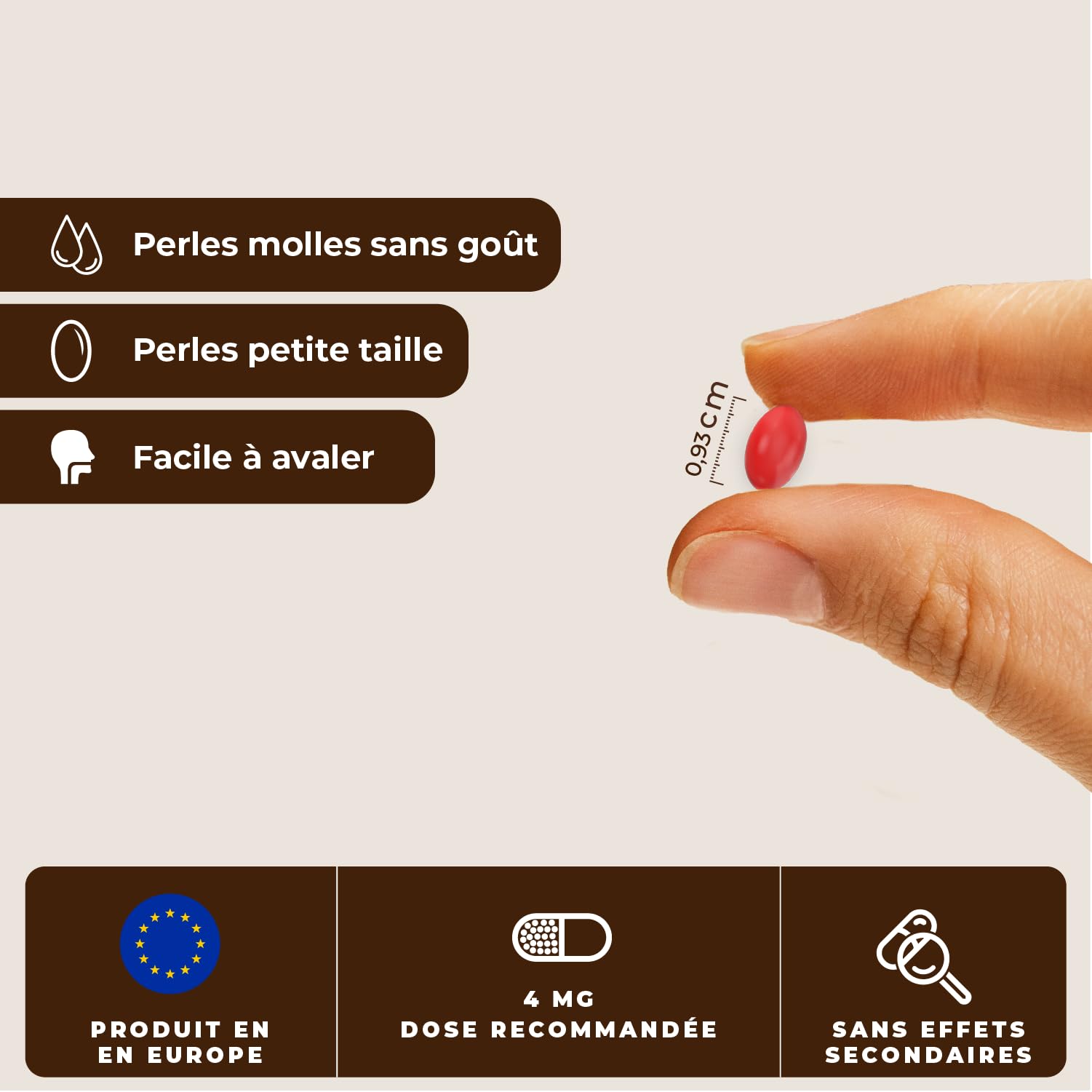 Astaxanthine Astapure® - Propriétés Antioxydantes Naturelles CoQ10 Huile D’olive Vierge Extra - Bienfaits pour la Peau, la Vue et le Cœur