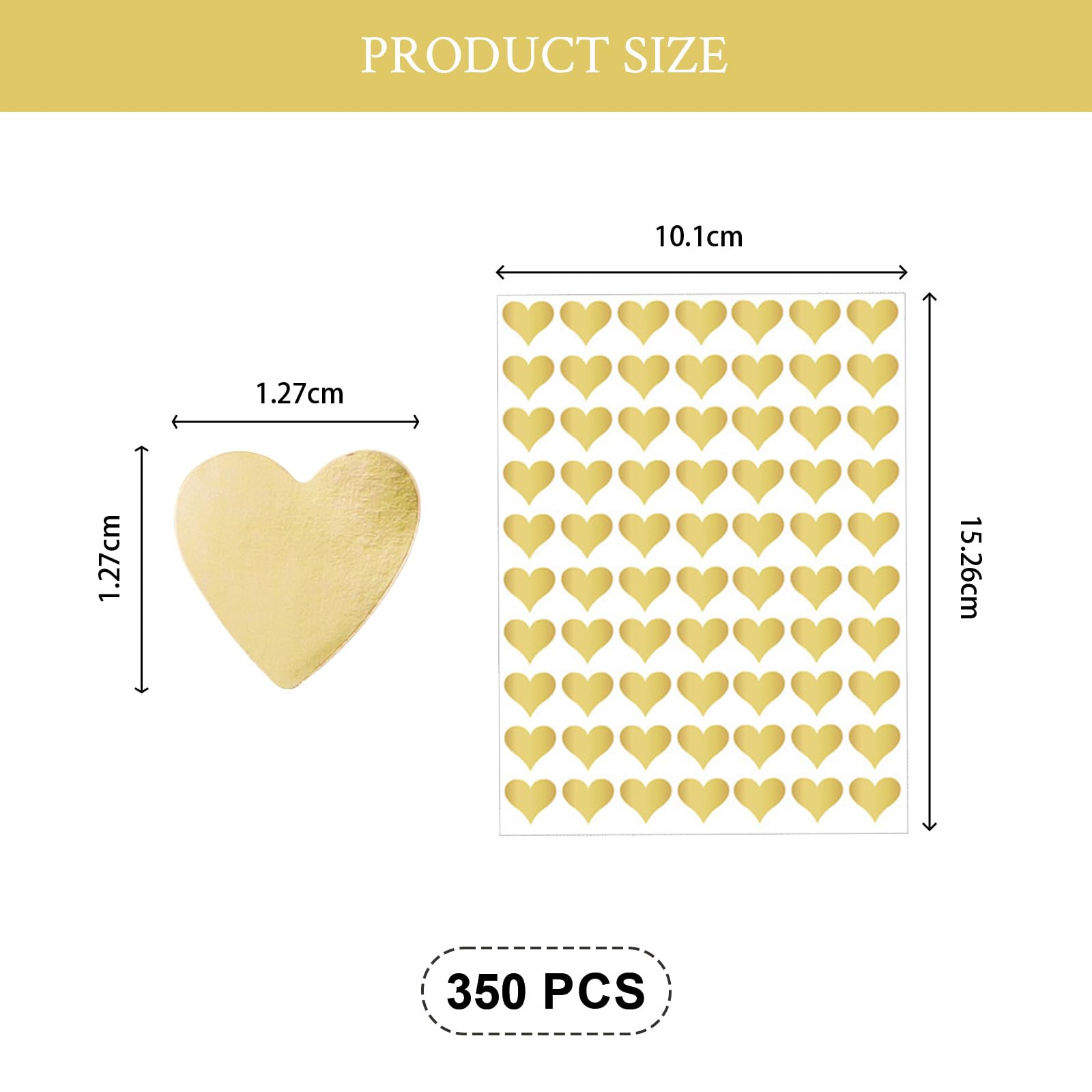 Autocollants En Forme De Cœur Craft Universe - FR