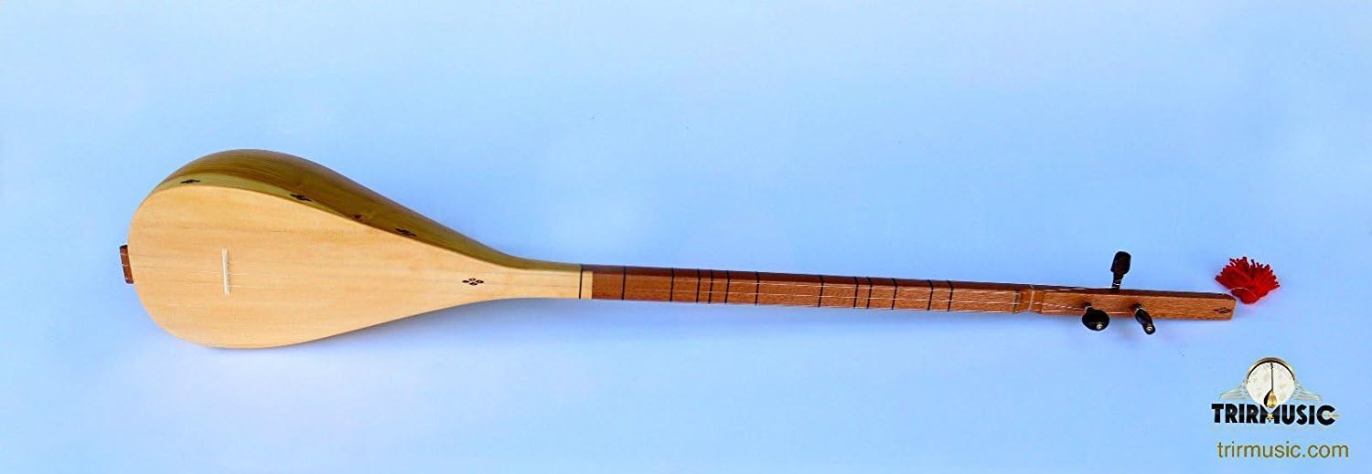 Turkish Professional Carved Mulberry Kopuz Saz Baglama For Sale MSK-107