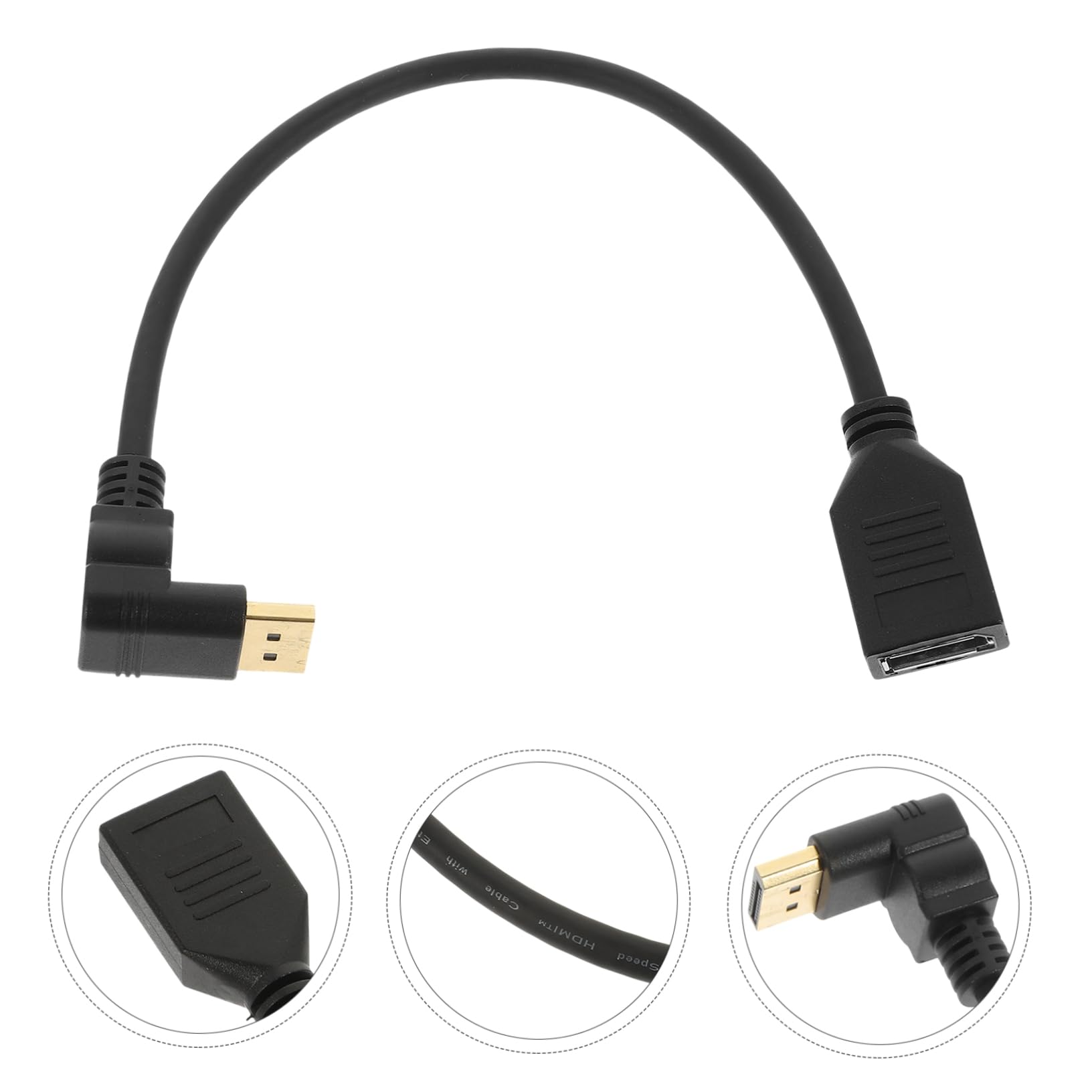 Toyvian Displayport to Displayport Cable Male to Female Dp Monitor Cable Extension Wire for Laptop