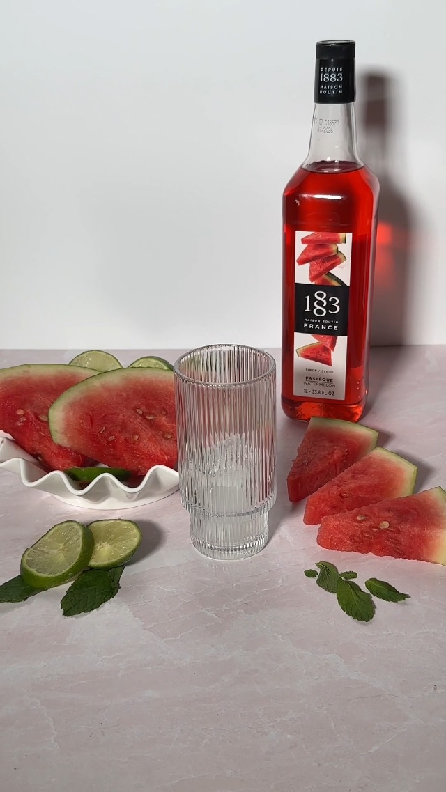 Amazon.com: 1883 Watermelon Syrup for Drinks, Made in France, 1