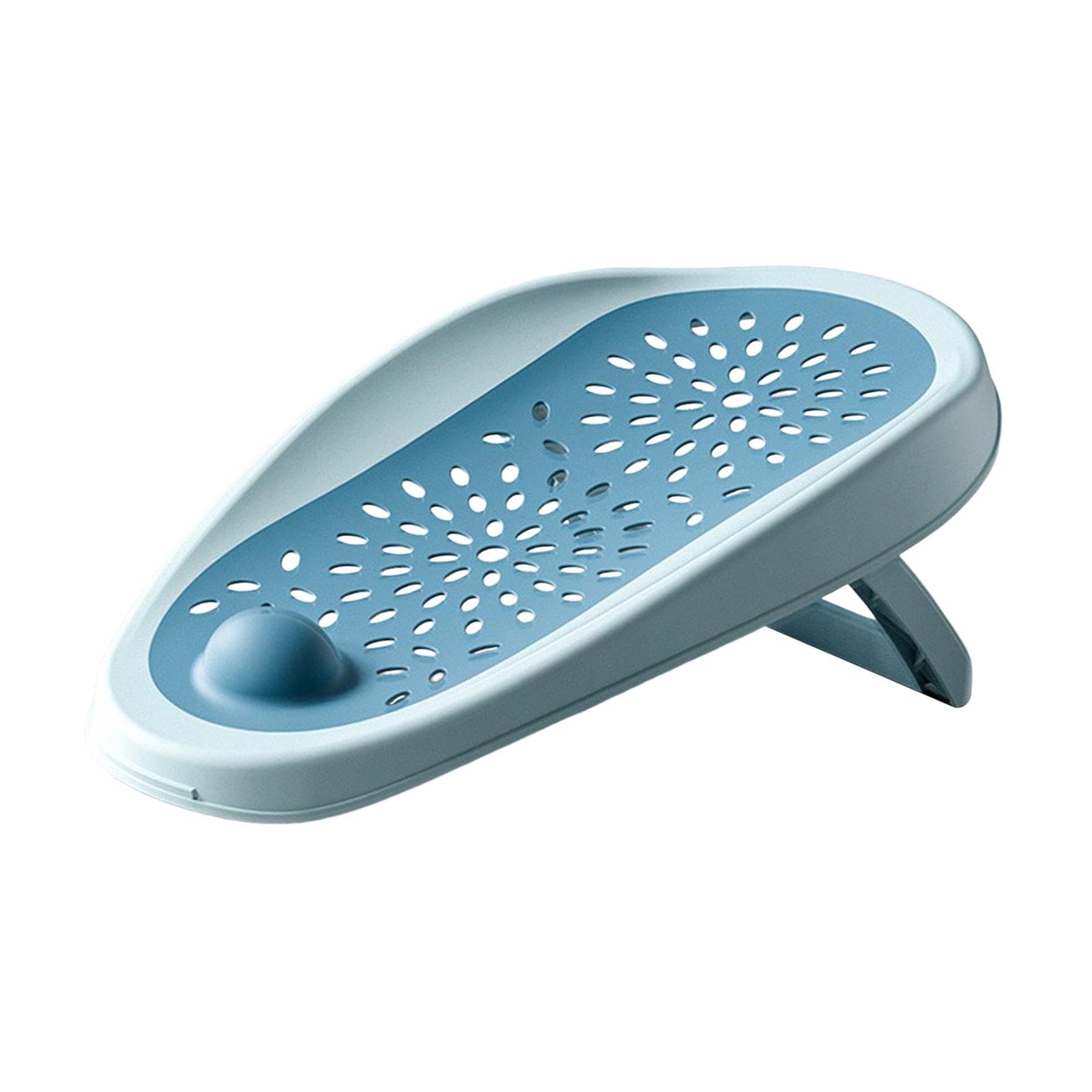 CALANDIS™ Baby Bath Support in The Sink Drainage Hole Baby Bathtub for Bathroom Indoor Blue | Bathing & Grooming-image-26