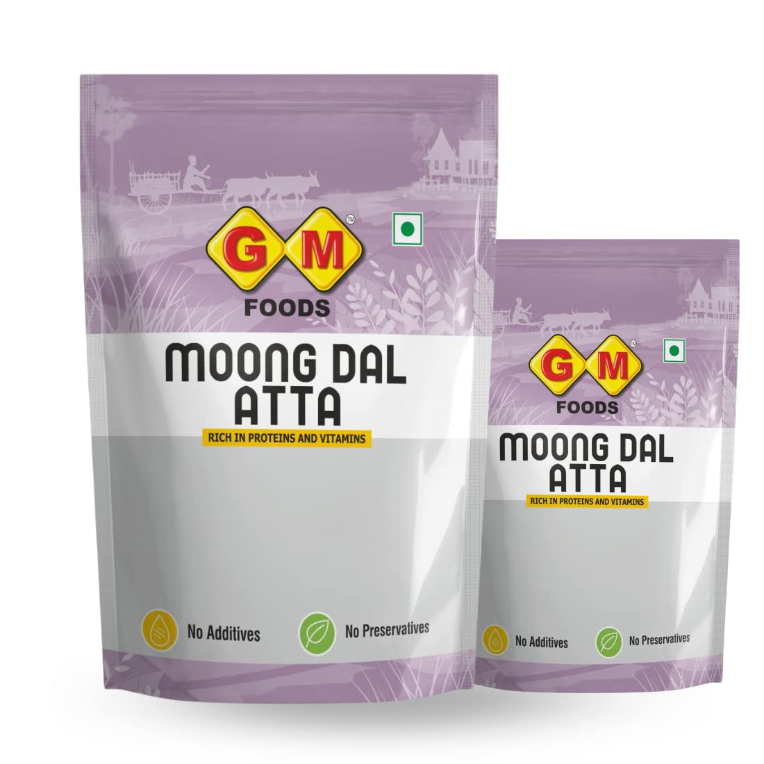 GM Food Moong Dal Atta 500g (Pack of 2) (B0C3MFD19P) Amazon Price History, Amazon Price Tracker
